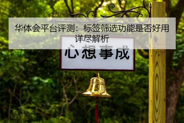 华体会平台评测：标签筛选功能是否好用详尽解析